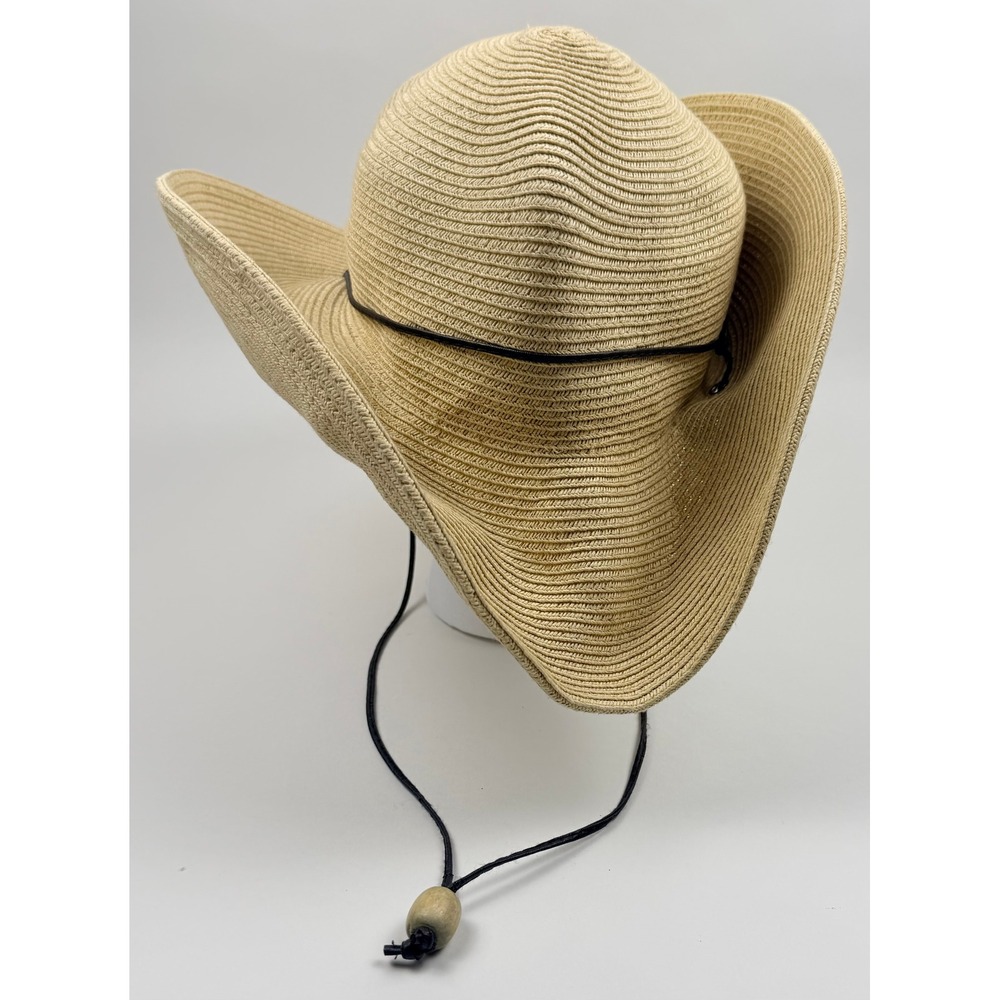 San Diego Hat Co Women's Crocheted Raffia Cowboy Hat One Size